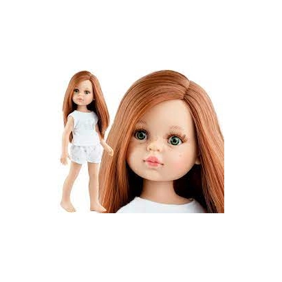 Lalka Paola Reina Amigas 32cm z rudymi włosami w piżamce