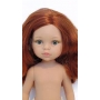 Lalka Paola Reina Amigas 32cm z rudymi włosami, bez ubranka