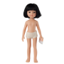 Lalka Paola Reina Amigas 32cm z czarnymi krótkimi włosami, bez ubranka