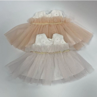 Sukienka tiulowa dla bobasa Miniland 21 cm