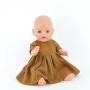 Sukienka muślinowa dla lalki Baby Born 43cm