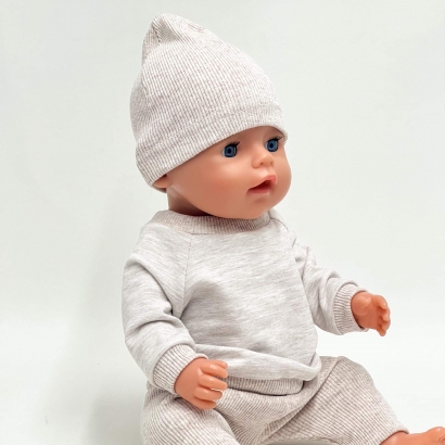 Ubranka dla lalki Baby Born 43cm, zestaw dresowy