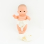 Bawełniane eko pieluszki dla lalek Miniland Baby