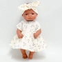 sukienka dla lalki Miniland 32 cm