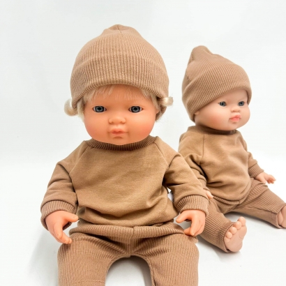 Zestaw dresowy dla lalki Miniland 38 cm i Paola Reina