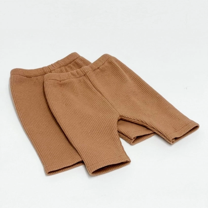 Dresowe spodnie prążkowane dla Miniland 38 cm