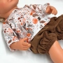 Bloomersy sztruksowe dla lalki Minikane 34 cm