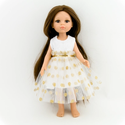 Sukienka tiulowa dla lalki Paola Reina Amigas 32 cm