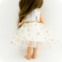 Sukienka balowa dla lalki Paola Reina Amigas 32 cm